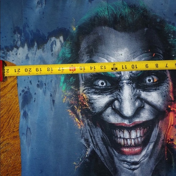 Injustice gods among us joker face shirt men’s L - Picture 2 of 6